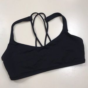 Lululemon workout yoga criss cross bra sz 6